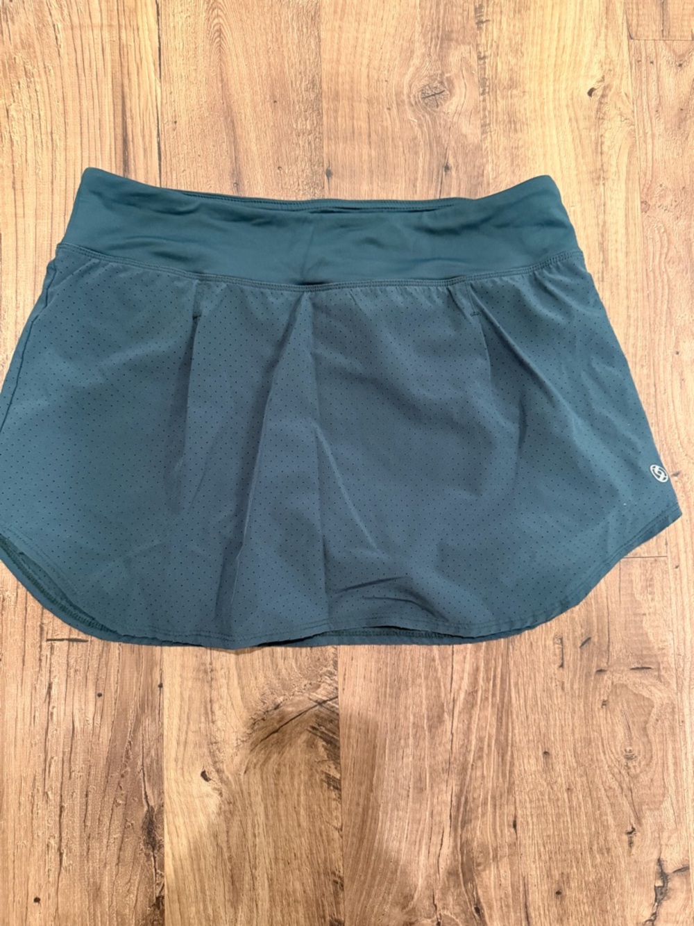 Hunter Green Tennis Active Skort